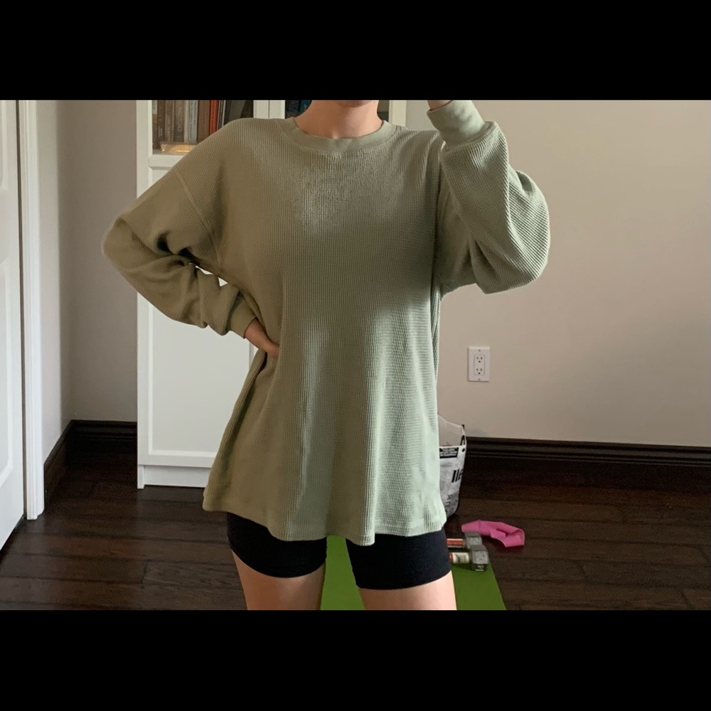 TNA Tremont Thermal - Silent Storm Green - 2XS - Fits VERY oversized